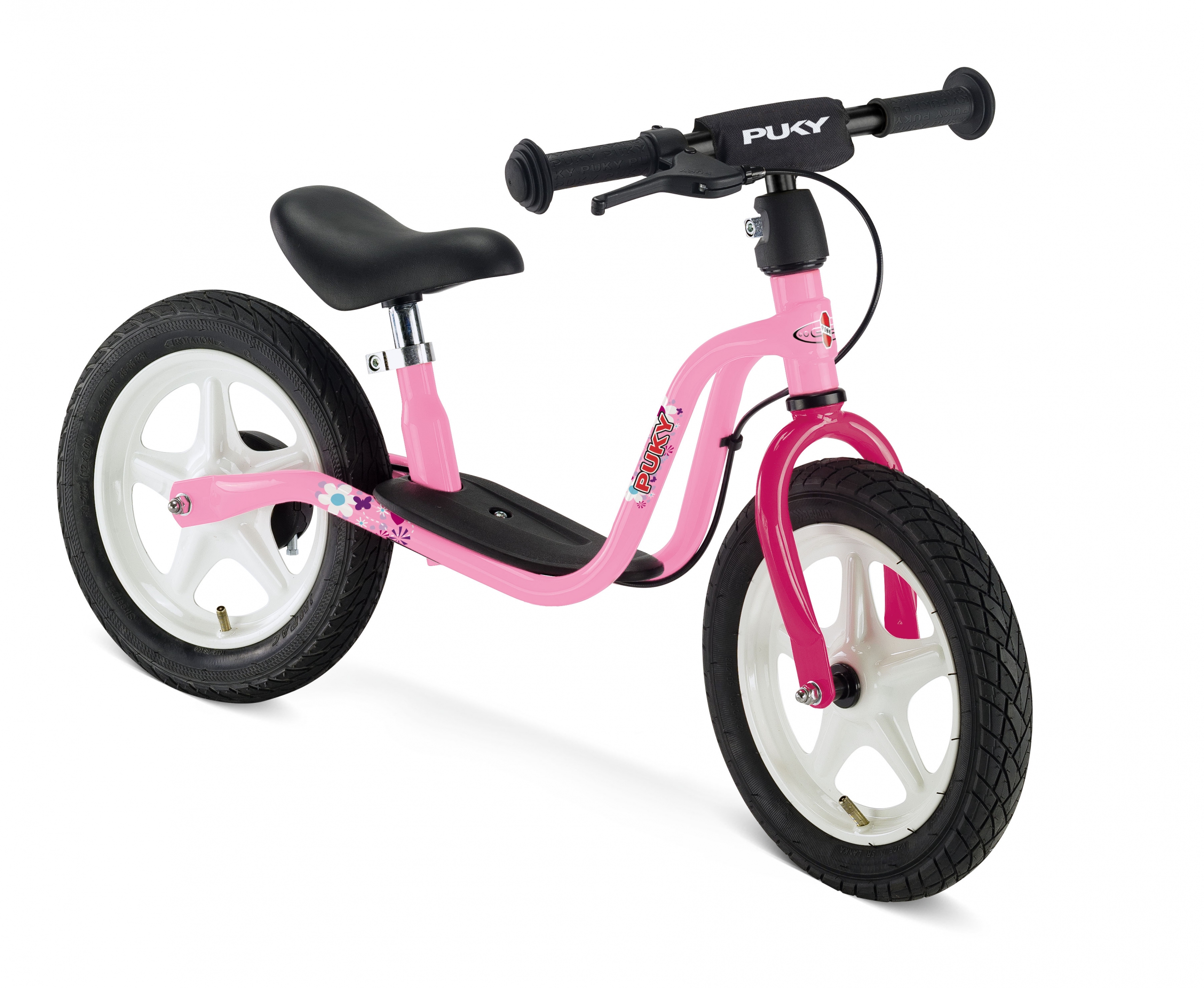 PUKY® Laufrad LR 1 mit Bremse, rosa/pink 4065 - Princess Kinderwagen Shop