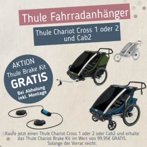 Thule Cross 1 und 2 Brake Kit Post