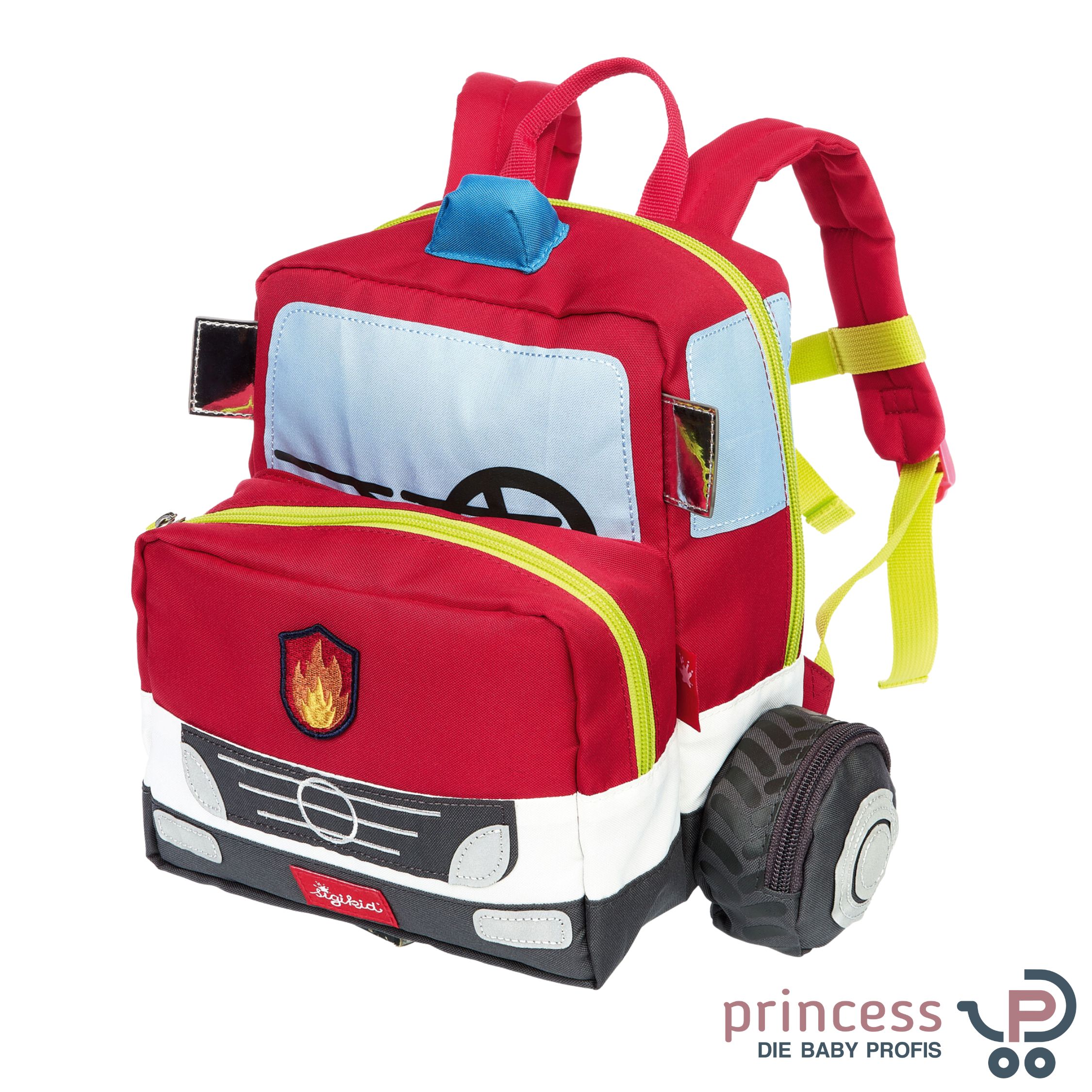 Sigikid Kinderrucksack Princess Onlineshop Feuerwehrauto - Kinderwagen