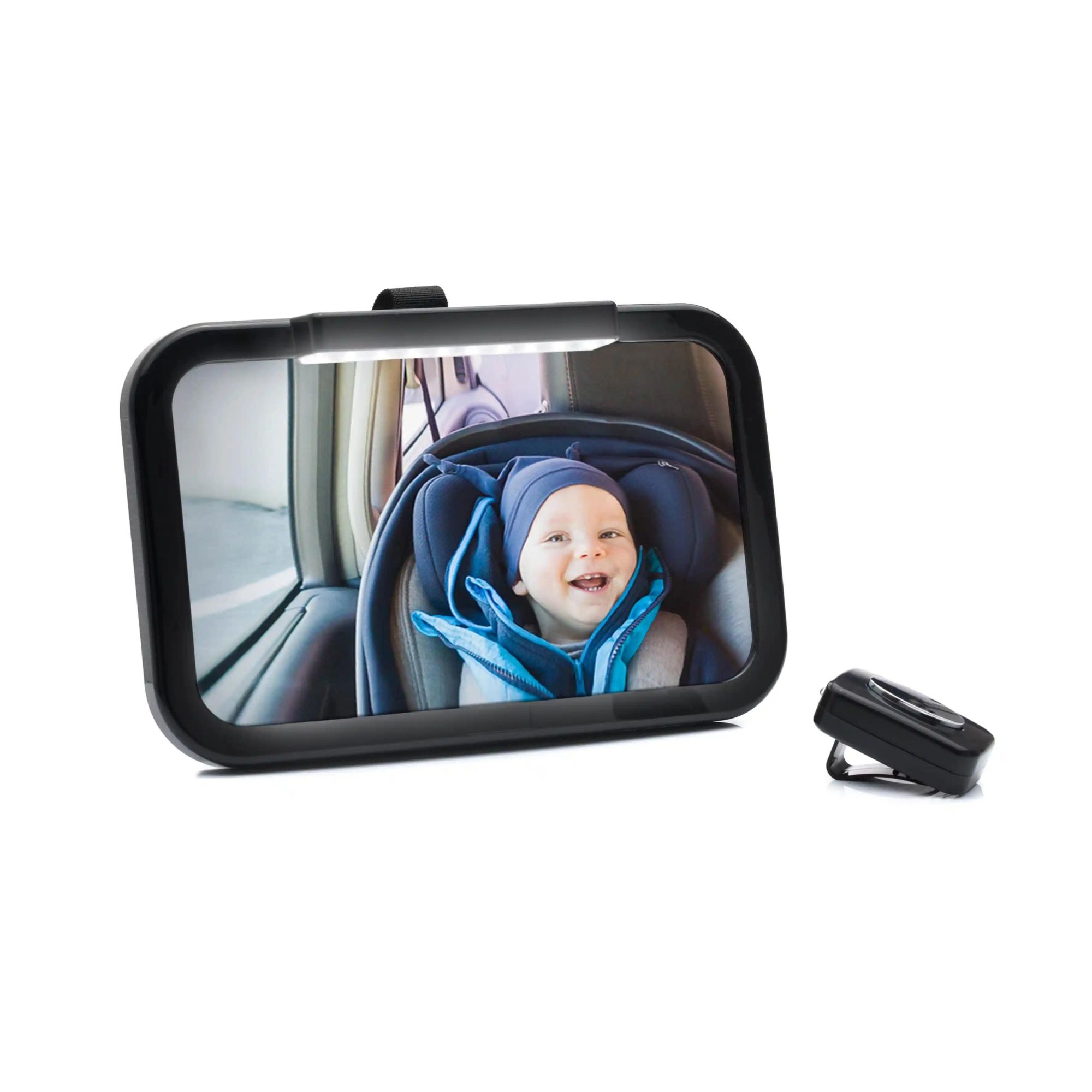 reer BabyView Baby Autospiegel mit Licht